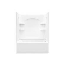 Sterling Plumbing 71220128-0 - Ensemble™ 60-1/4'' x 32'' bath/shower with right-hand above-floor drain and