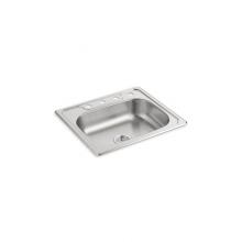 Sterling Plumbing 14631-4-NA - Middleton® Top-Mount Single-Bowl Kitchen Sink, 25'' x 22'' x 6'&apos