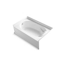 Sterling Plumbing 71101112-0 - Ensemble™ 60'' x 36'' bath with left-hand above-floor drain