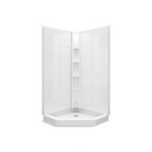 Sterling Plumbing 72040100-0 - Intrigue™ 39'' x 39'' x 79'' tile neo-angle shower stall