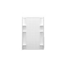 Sterling Plumbing 72122106-0 - Ensemble™ 48'' x 72-1/2'' tile shower back wall with Aging in Place backerbo
