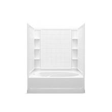 Sterling Plumbing 71100126-0 - Ensemble™ 60-1/4'' x 36'' tile bath/shower with Age in Place backerboards