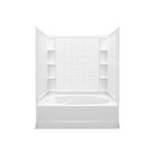 Sterling Plumbing 71110126-0 - Ensemble™ 60-1/4'' x 42'' tile bath/shower with Aging in Place backerboards