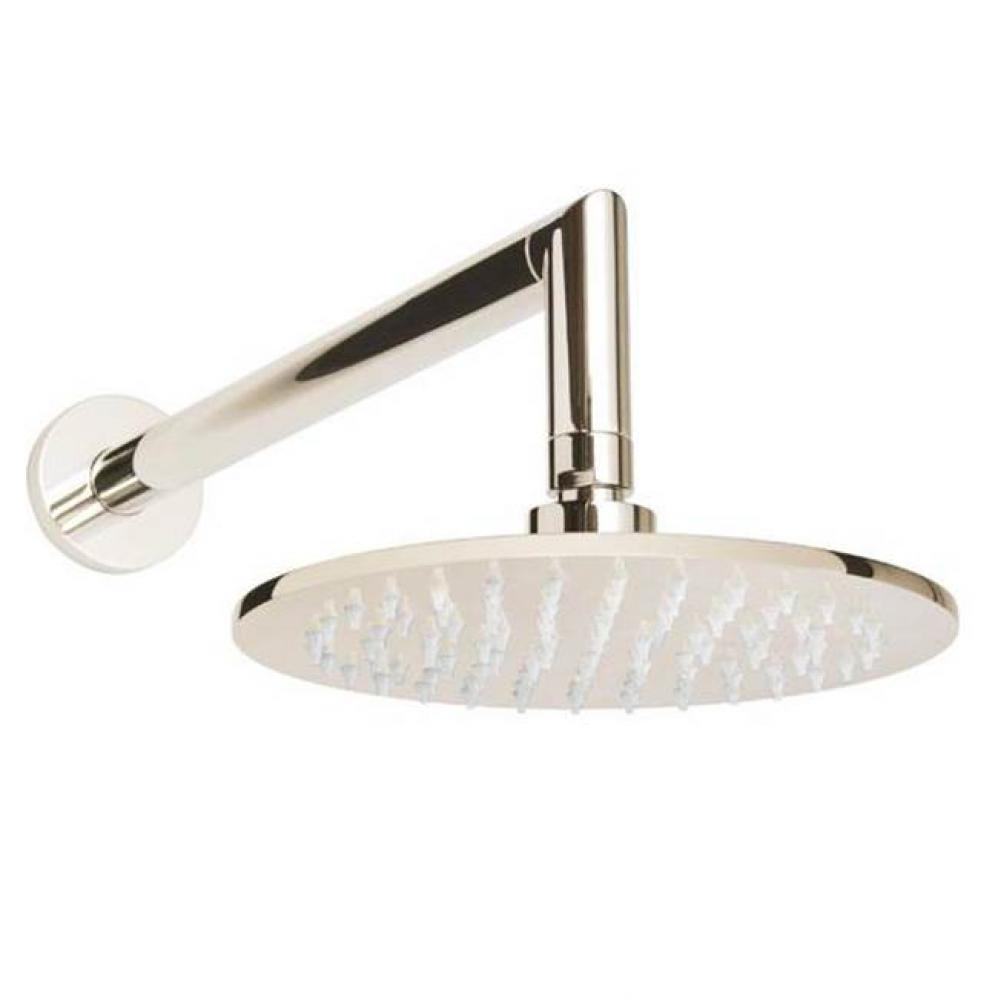 200mm DIA. x 8.5mm, 304SS Shower Head 1/2'' Inlet Round