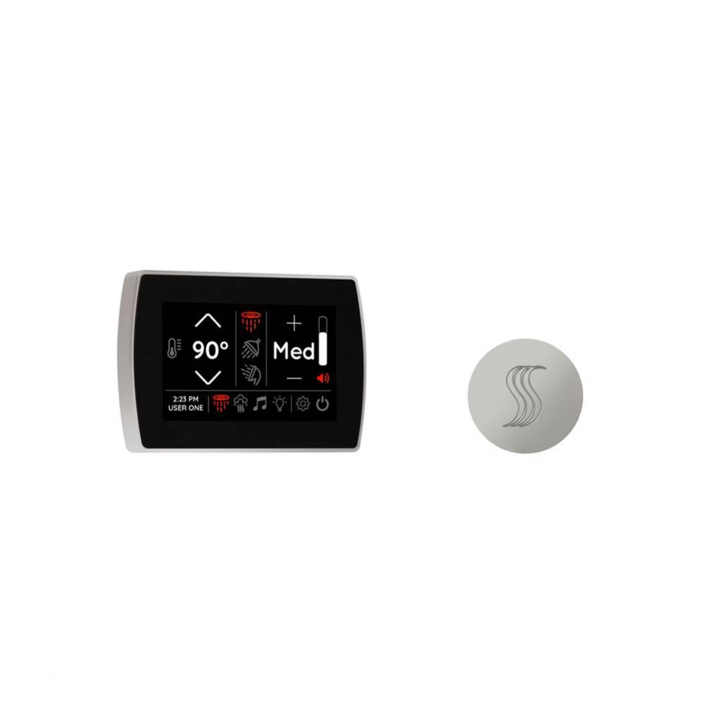 Signatouch Control and Steam Head Kit Round