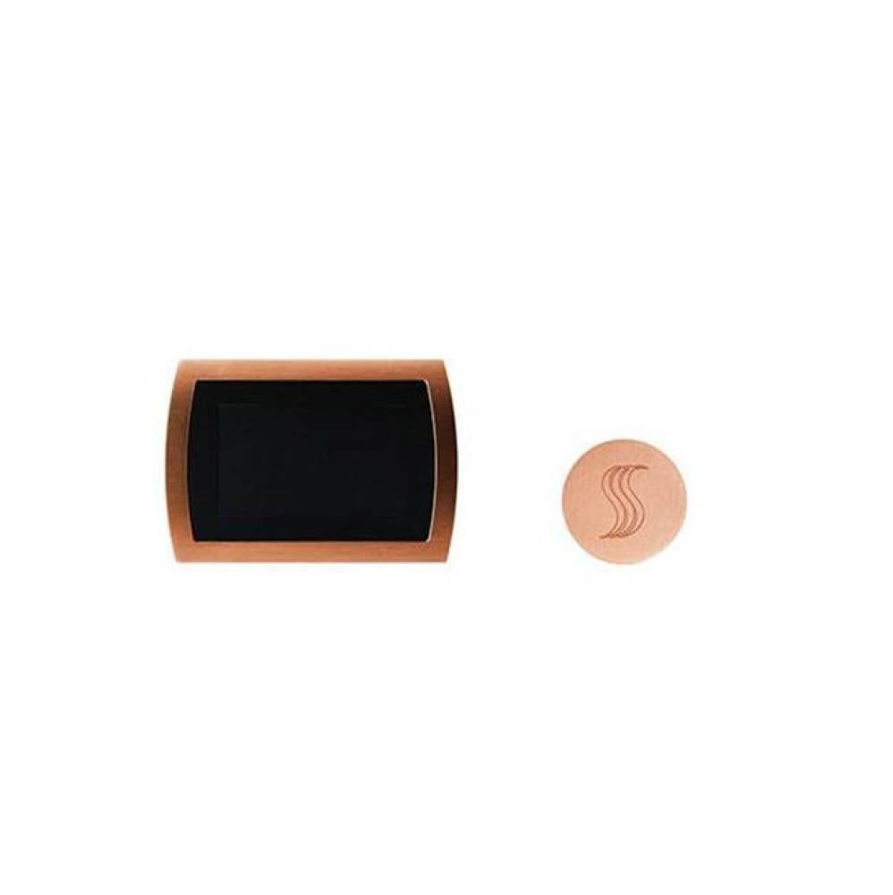 Signatouch Control Trim Upgrade and Steam Head Kit Round Copper