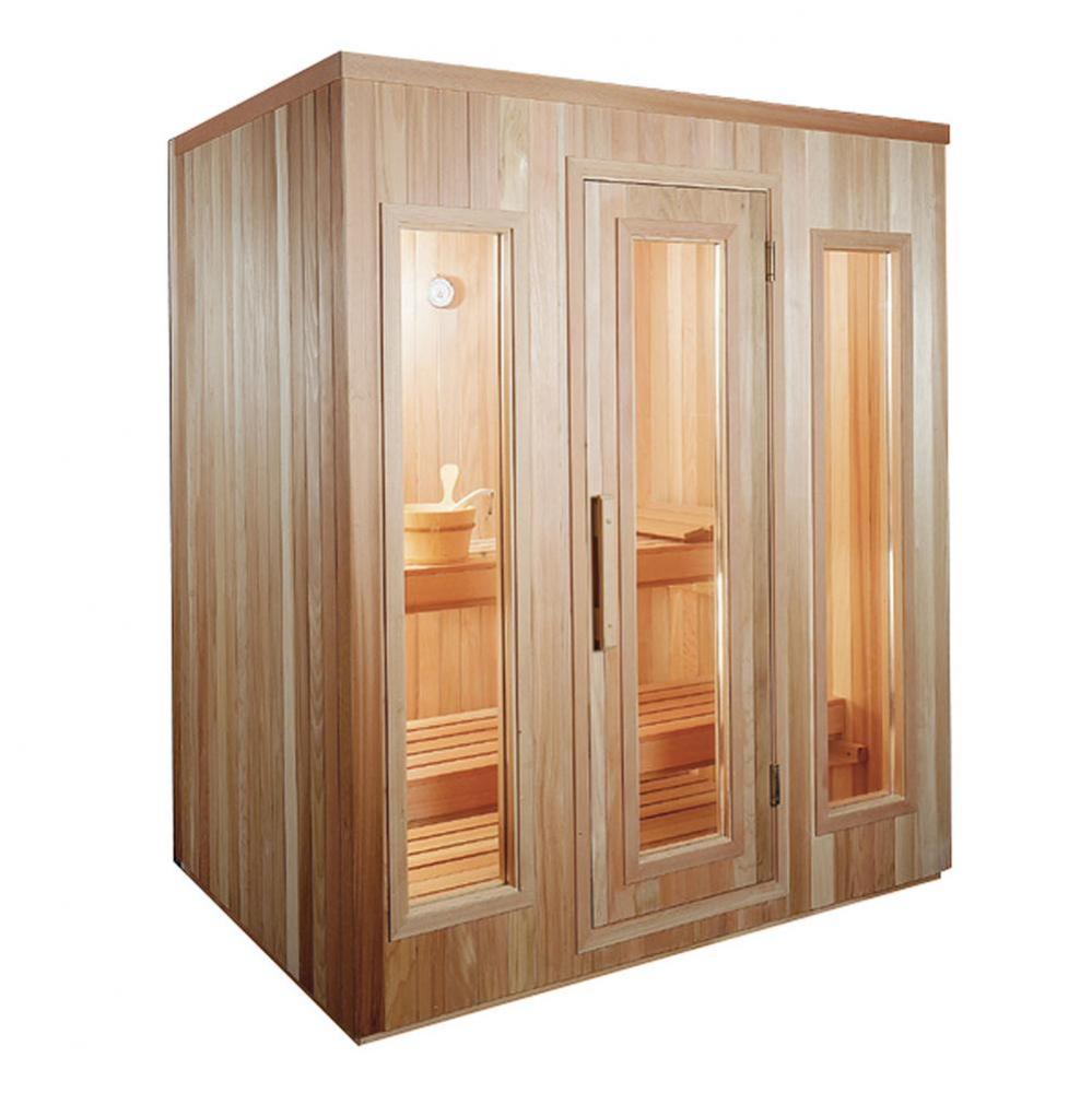 Traditional Sauna Room - Modular - 6x8 - 8.0kW Heater