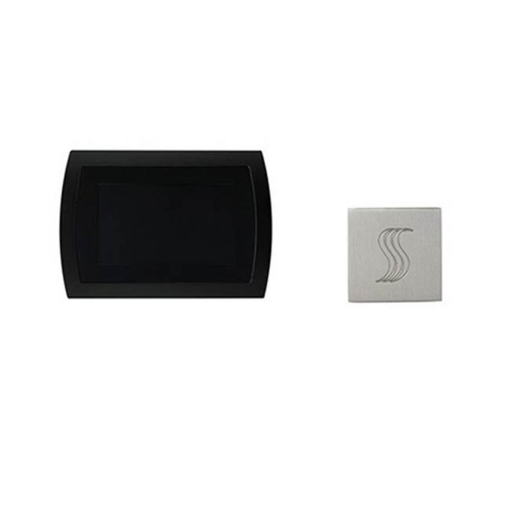 Signatouch Control and Steam Head Kit Square