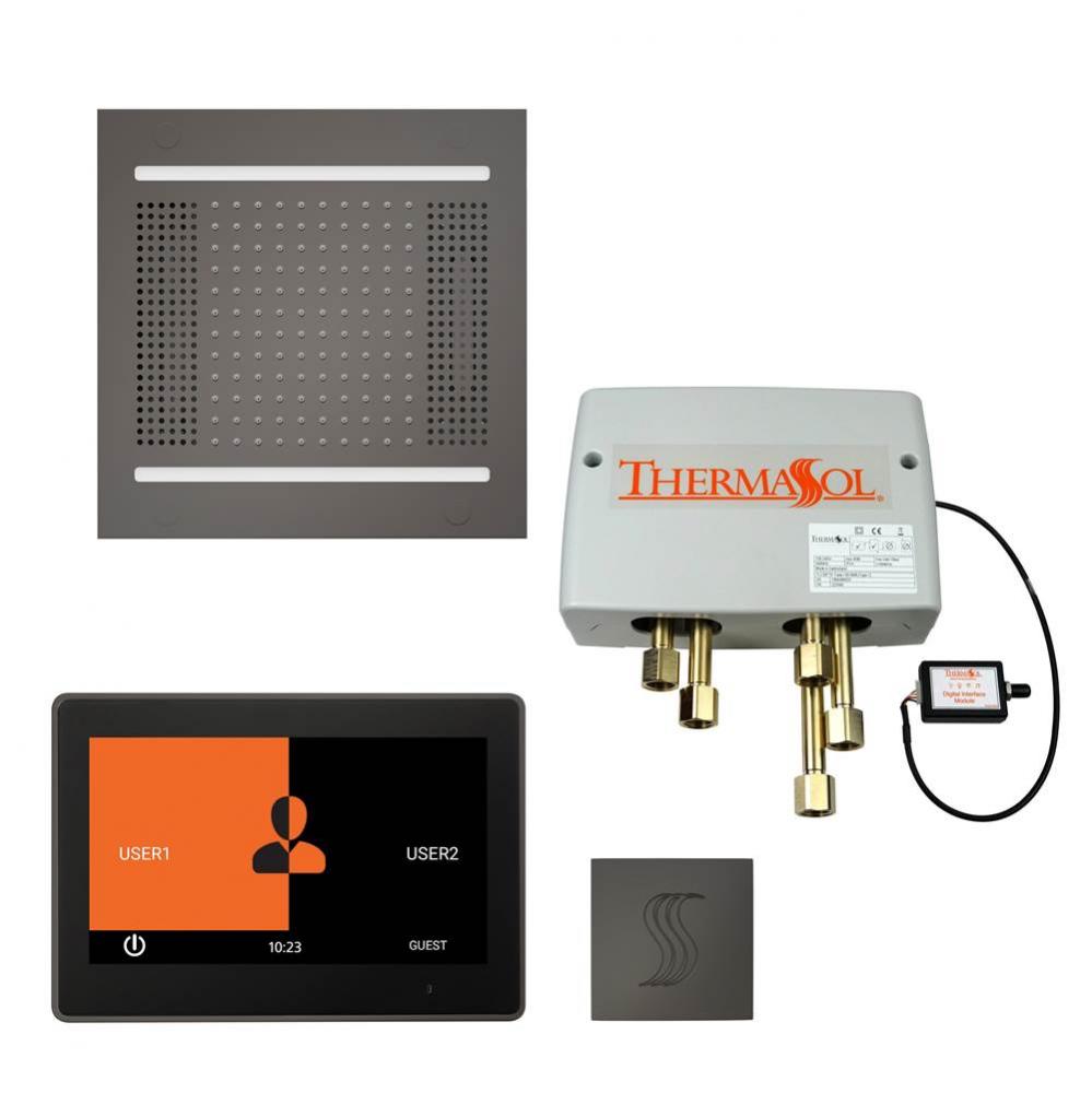 The Total Wellness Hydrovive14 Package with 10'' ThermaTouch  Square