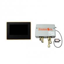 Thermasol DSPU-TT7-AB - Digital Shower Package with 7'' ThermaTouch Trim Upgraded Antique Brass