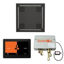 Thermasol WHSP10S-MB - The Wellness Hydrovive Shower Package with 10'' ThermaTouch Square