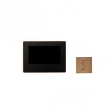 Thermasol TT7U-SVSQ-ORB - ThermaTouch 7'' Control Kit Trim Upgraded Square Oil Rubbed Bronze
