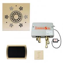 Thermasol TWPSUS-SB - The Total Wellness Package with SignaTouch Trim Upgraded Square Satin Brass