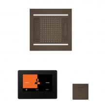 Thermasol WH14STP7S-ORB - The wellness Hydrovive14 Steam Package with 7'' ThermaTouch Square