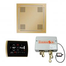 Thermasol WHSPSS-PB - The Wellness Hydrovive Shower Package with SignaTouch Square