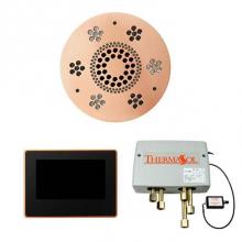 Thermasol WSP7UR-COP - The Wellness Shower Package with 7'' ThermaTouch Trim Upgraded Round Copper