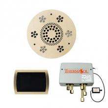 Thermasol WSPSUR-SB - The Wellness Shower Package with SignaTouch Trim Upgraded Round Satin Brass