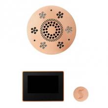 Thermasol WSTP7UR-COP - The Wellness Steam Package with 7'' ThermaTouch Trim Upgraded Round Copper