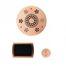 Thermasol WSTPSUR-COP - The Wellness Steam Package with SignaTouch Trim Upgraded Round Copper