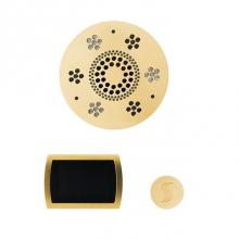 Thermasol WSTPSUR-PG - The Wellness Steam Package with SignaTouch Trim Upgraded Round Polished Gold