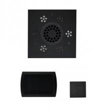 Thermasol WSTPSUS-MB - The Wellness Steam Package with SignaTouch Trim Upgraded Square Matte Black