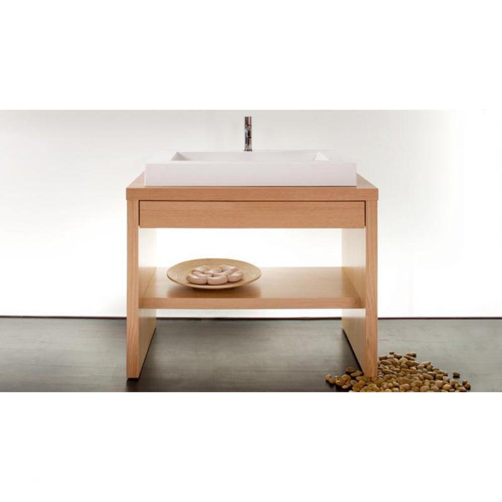 Furniture ''Z'' - 24 X 48 -Two Drawers - Oak White