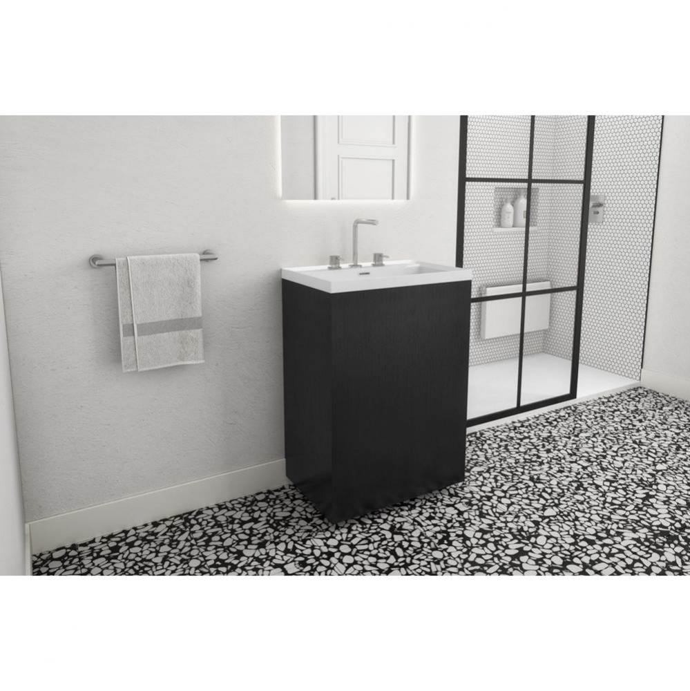 Furniture ''Stelle'' - Pedestal No Door 24 X 16 - Lacquer Wetmar White High Gl