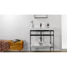 Wet Style CM24B - Furniture ''C Metro '' - Console - 18 3/16 X 24 1/4 - Stainless Steel Brushed
