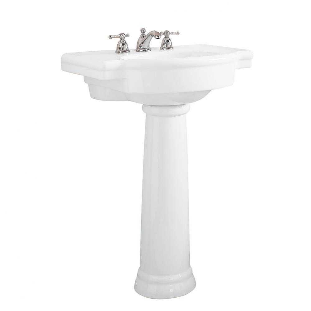 Retrospect® 4-Inch Centerset Pedestal Sink Top and Leg Combination