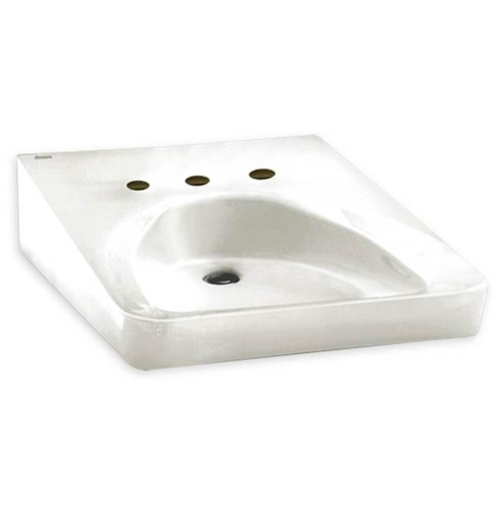 Wheelchair Wall-Hung Sink With Center Hole Only