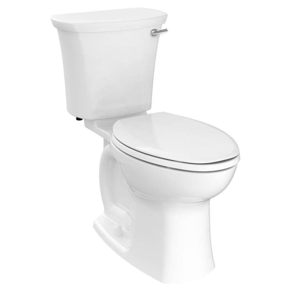 Edgemere® Two-Piece 1.28 gpf/4.8 Lpf Chair Height Elongated Right-Hand Trip Lever Toilet Less