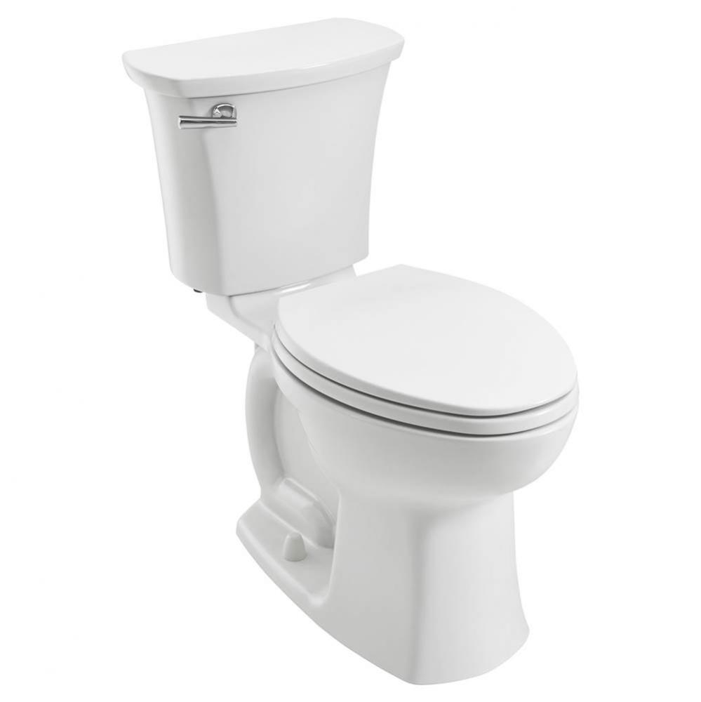 Edgemere® Two-Piece 1.28 gpf/4.8 Lpf Chair Height Elongated 10-Inch Rough Toilet Less Seat