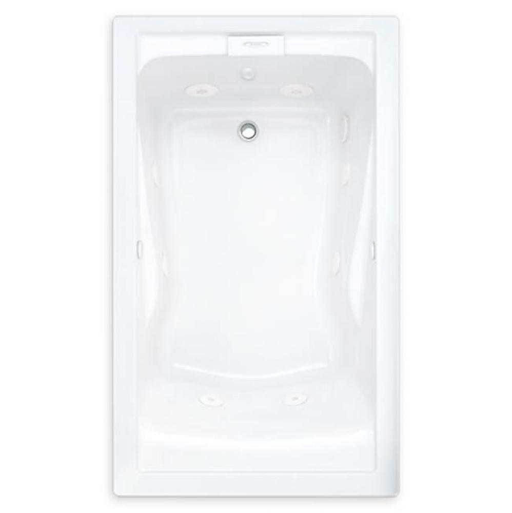 Evolution® 60 x 36-Inch Deep Soak® Drop-In Bathtub With EverClean® Air Bath System