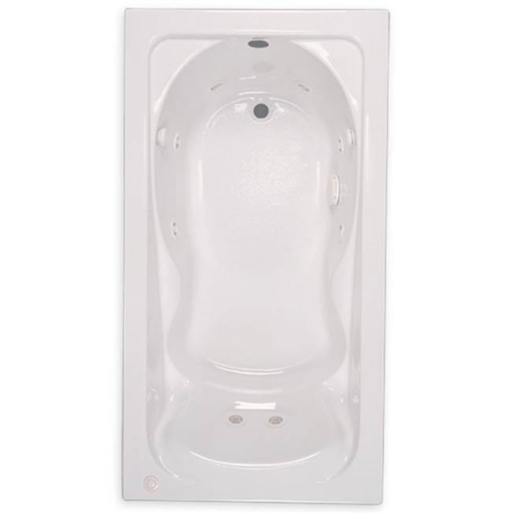 Cadet® 60 x 36-Inch Drop-in Bathtub With Hydromassage System