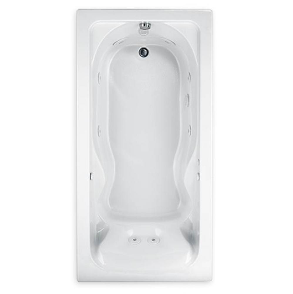 Cadet® 60 x 32-Inch Drop-in Bathtub With Hydromassage System