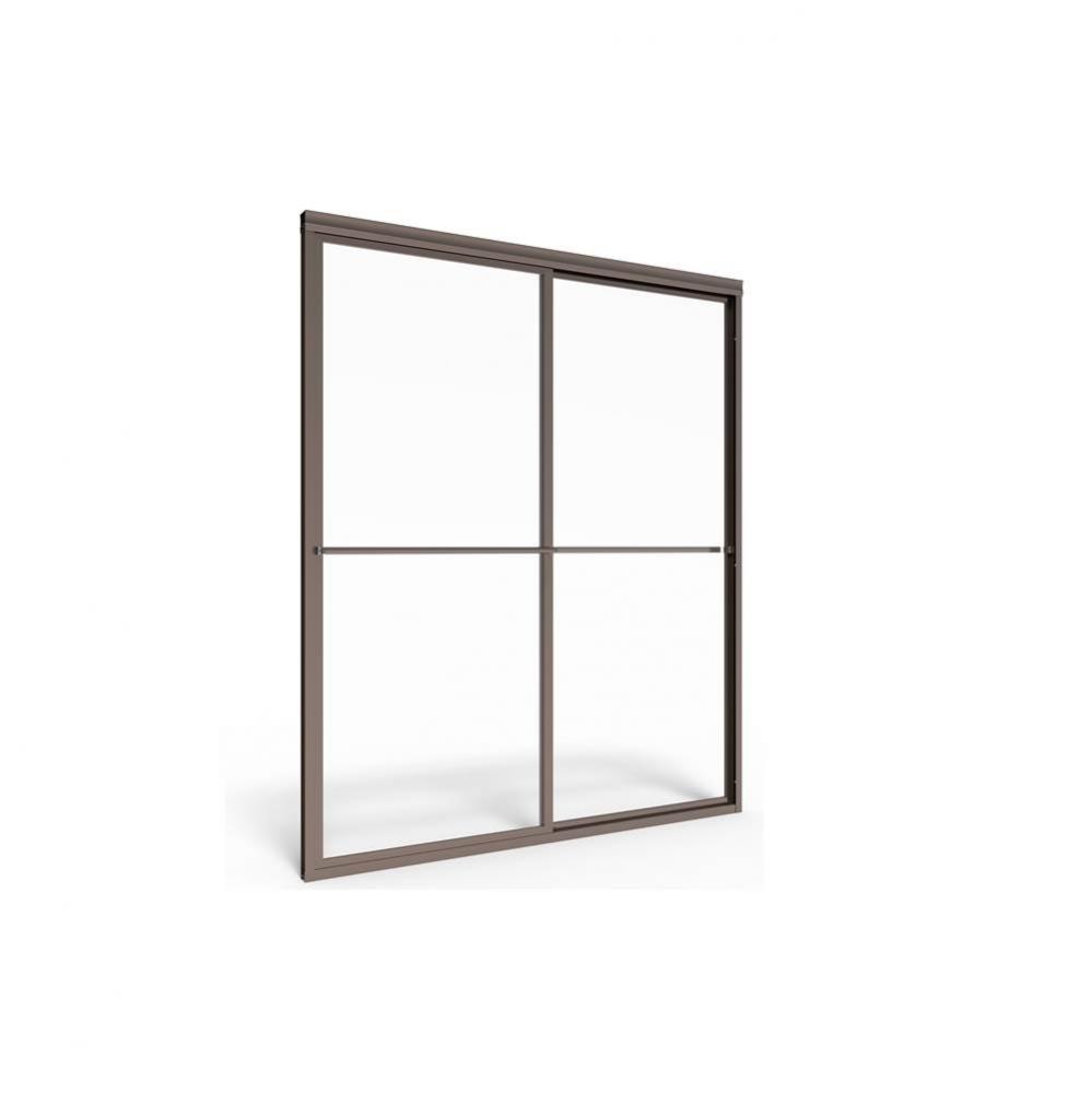 Prestige 71-1/2-Inch Height Framed Sliding Shower Door