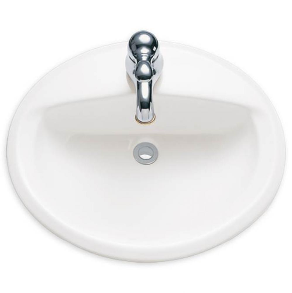 Aqualyn® Countertop Sink With 8-Inch Widespread Less Overflow