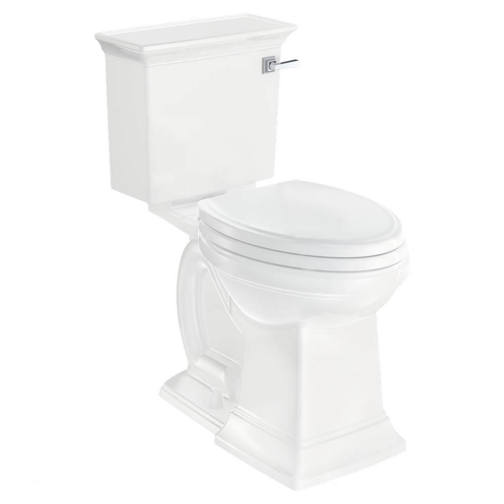 Town Square® S Two-Piece 1.28 gpf/4.8 Lpf Chair Height Right-Hand Trip Lever Elongated Toilet