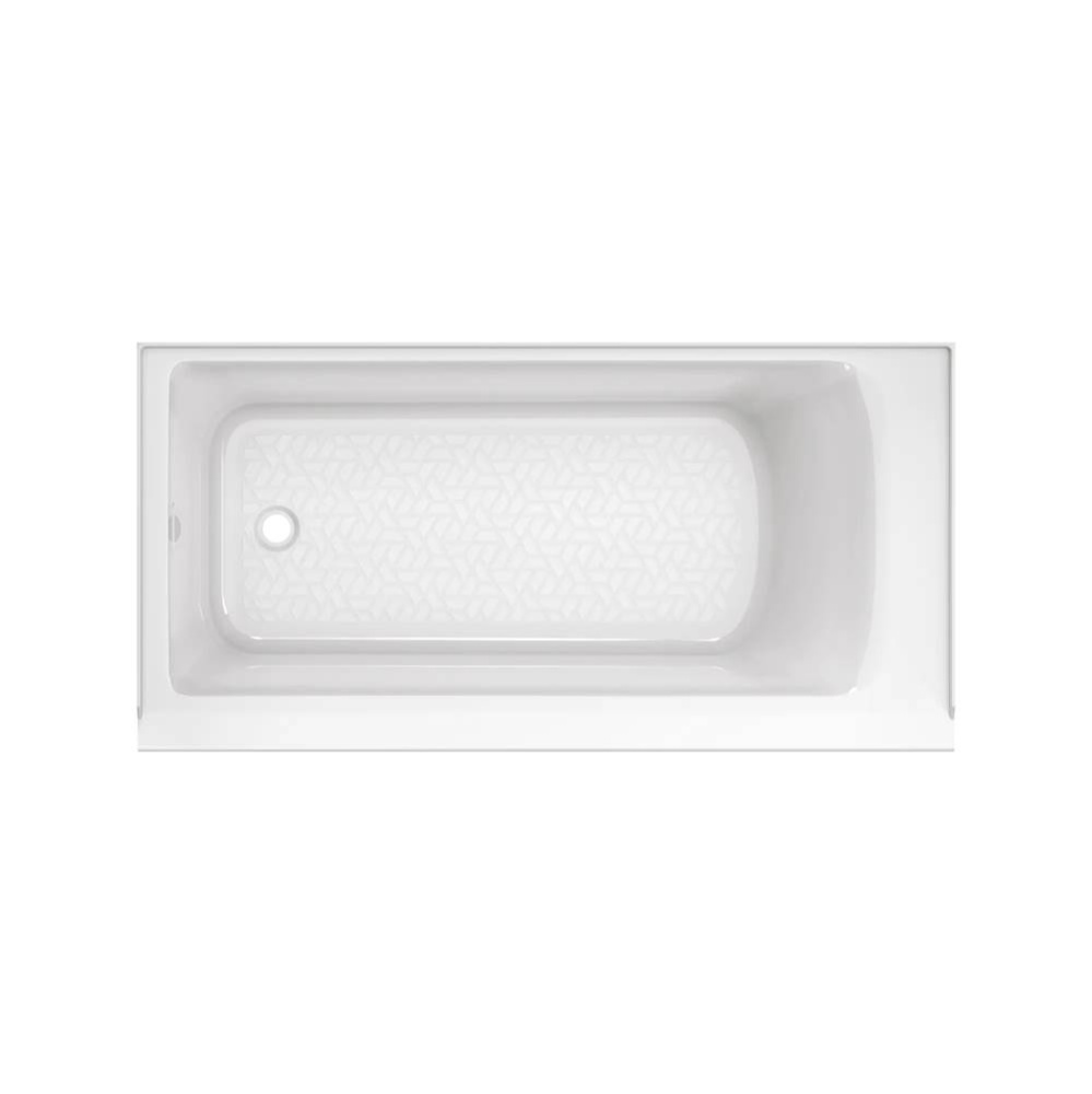 Aspirations 60 x 30-Inch Integral Apron Bathtub With Left-Hand Drain