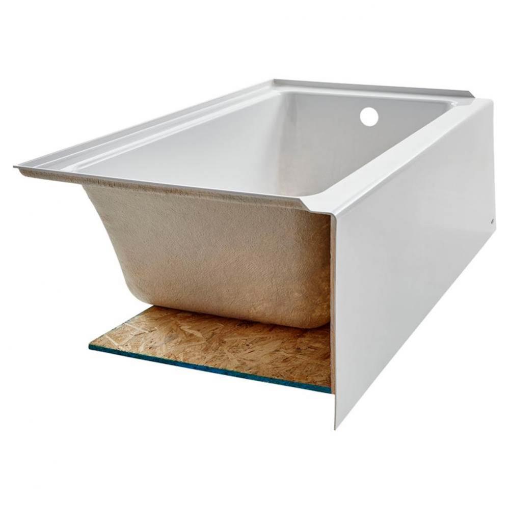 Studio® 60 x 30-Inch Integral Apron Bathtub With Left-Hand Outlet