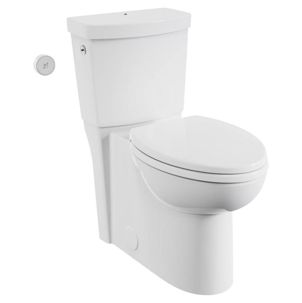 Cadet® Touchless Chair Height Elongated Skirted Toilet with Seat and Locking Device
