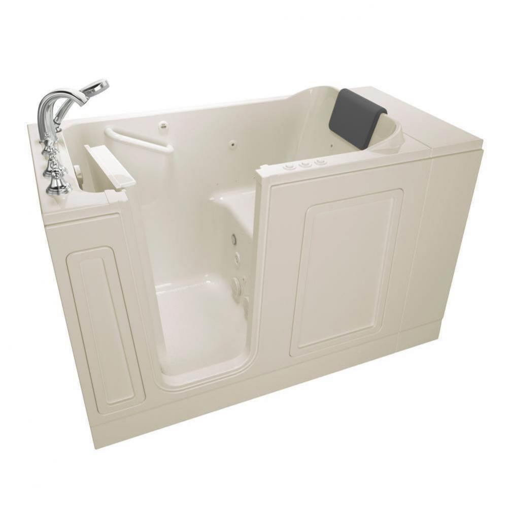 Acrylic Luxury Series 30 x 51 -Inch Walk-in Tub With Combination Air Spa and Whirlpool Systems - L