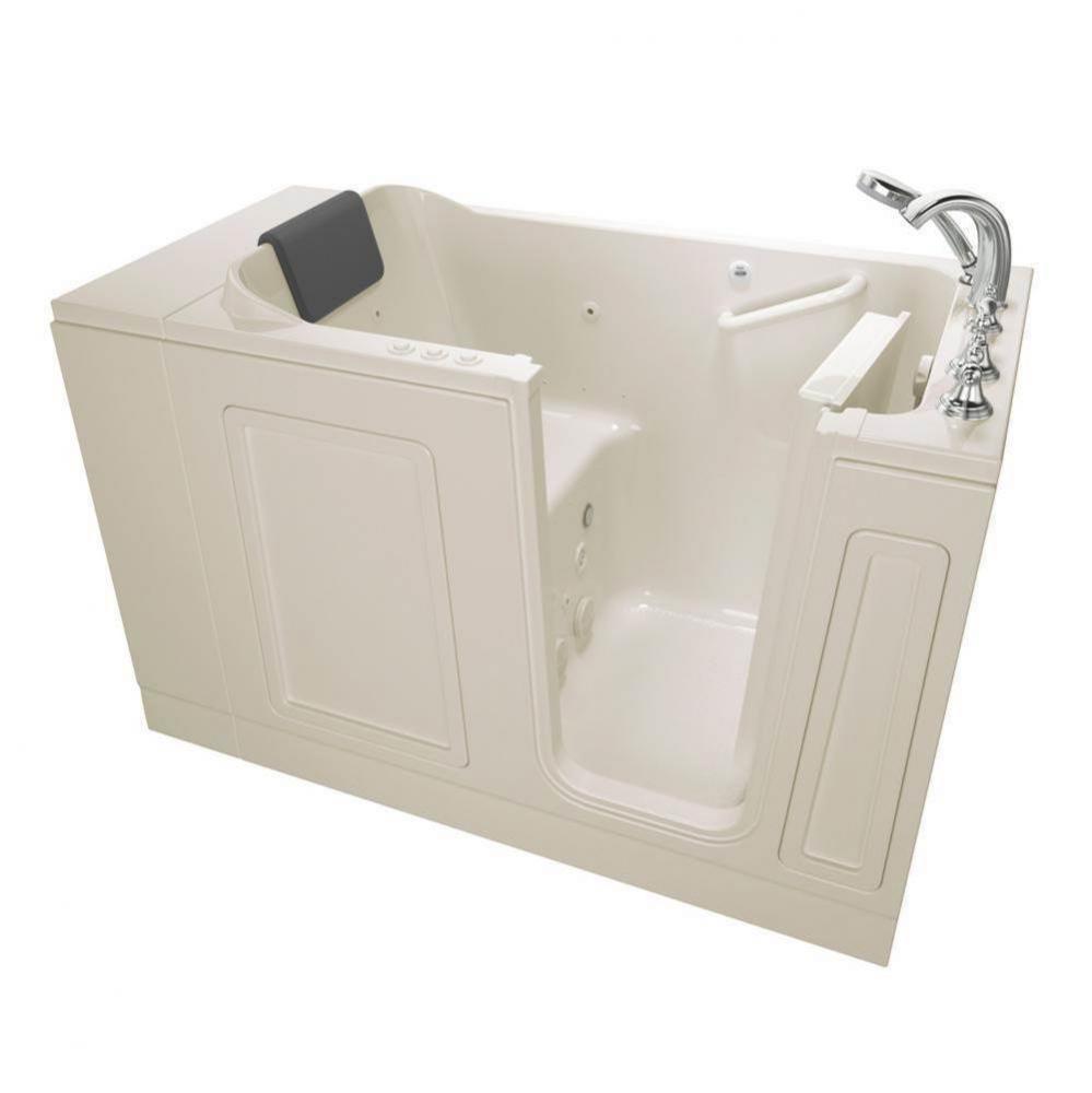 Acrylic Luxury Series 30 x 51 -Inch Walk-in Tub With Combination Air Spa and Whirlpool Systems - R