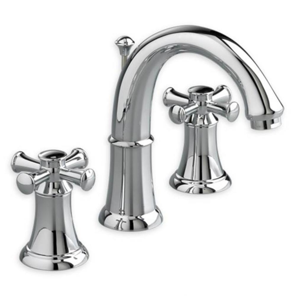 Portsmouth 8-In. Widespread 2-Handle Crescent Spout Bathroom Faucet 1.2 GPM with Cross Handles