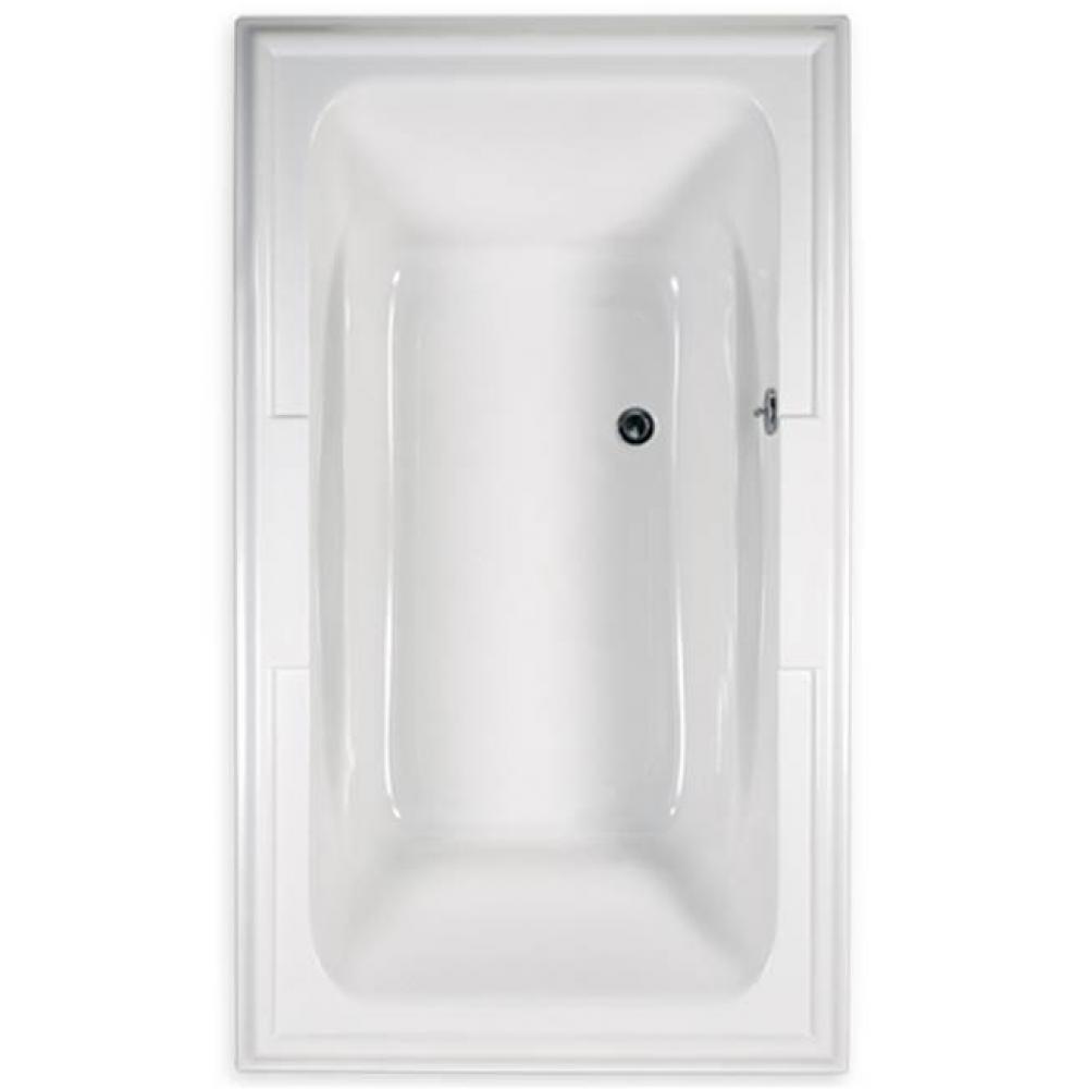 Town Square® 72 x 42-Inch Drop-In Bathtub With EcoSilent® EverClean® Combination Sp