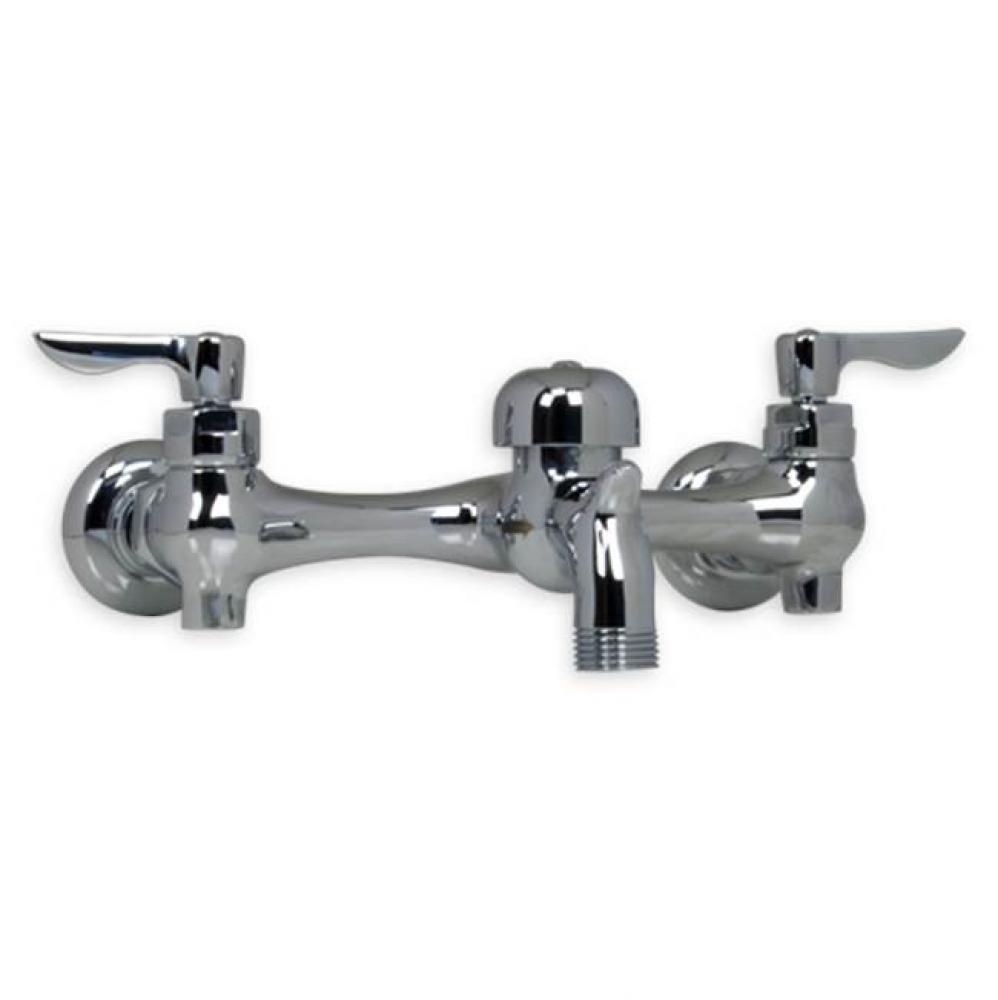 Wall-Mount Service Sink Faucet With 3-Inch Vacuum Breaker Spout