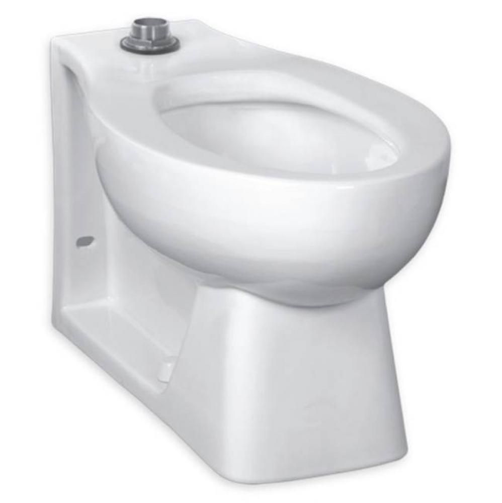 Huron® Floor-Mount, Back Outlet EverClean® Bowl Less Seat, Top Spud