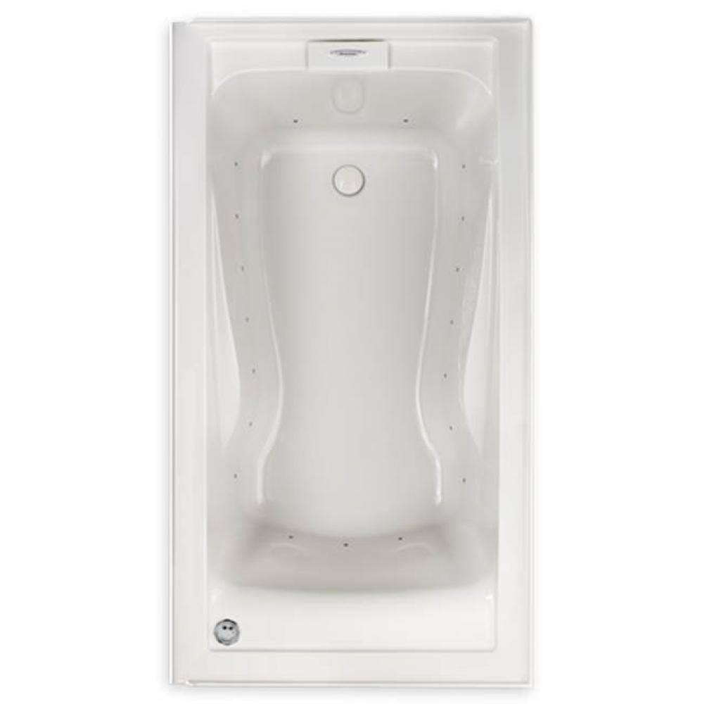 Evolution® 60 x 32-Inch Deep Soak® Integral Apron Bathtub Left-Hand Outlet With EverClea
