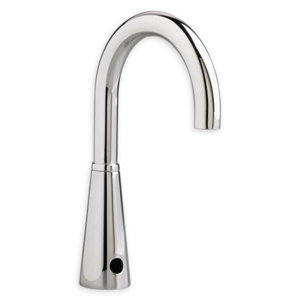 Selectronic® Gooseneck Touchless Metering Faucet, Battery-Powered, 0.35 gpm/1.3 Lpm