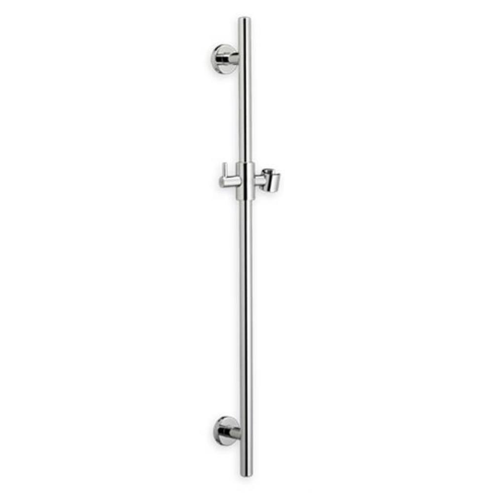 Round 30-Inch Shower Slide Bar